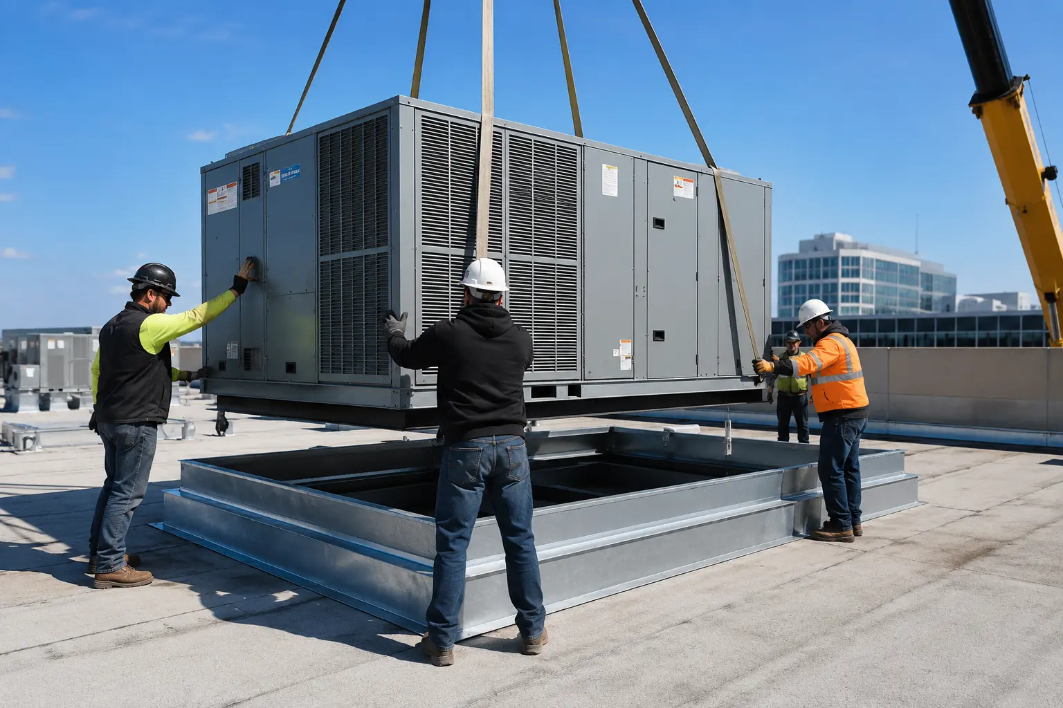 commercial HVAC installation delays